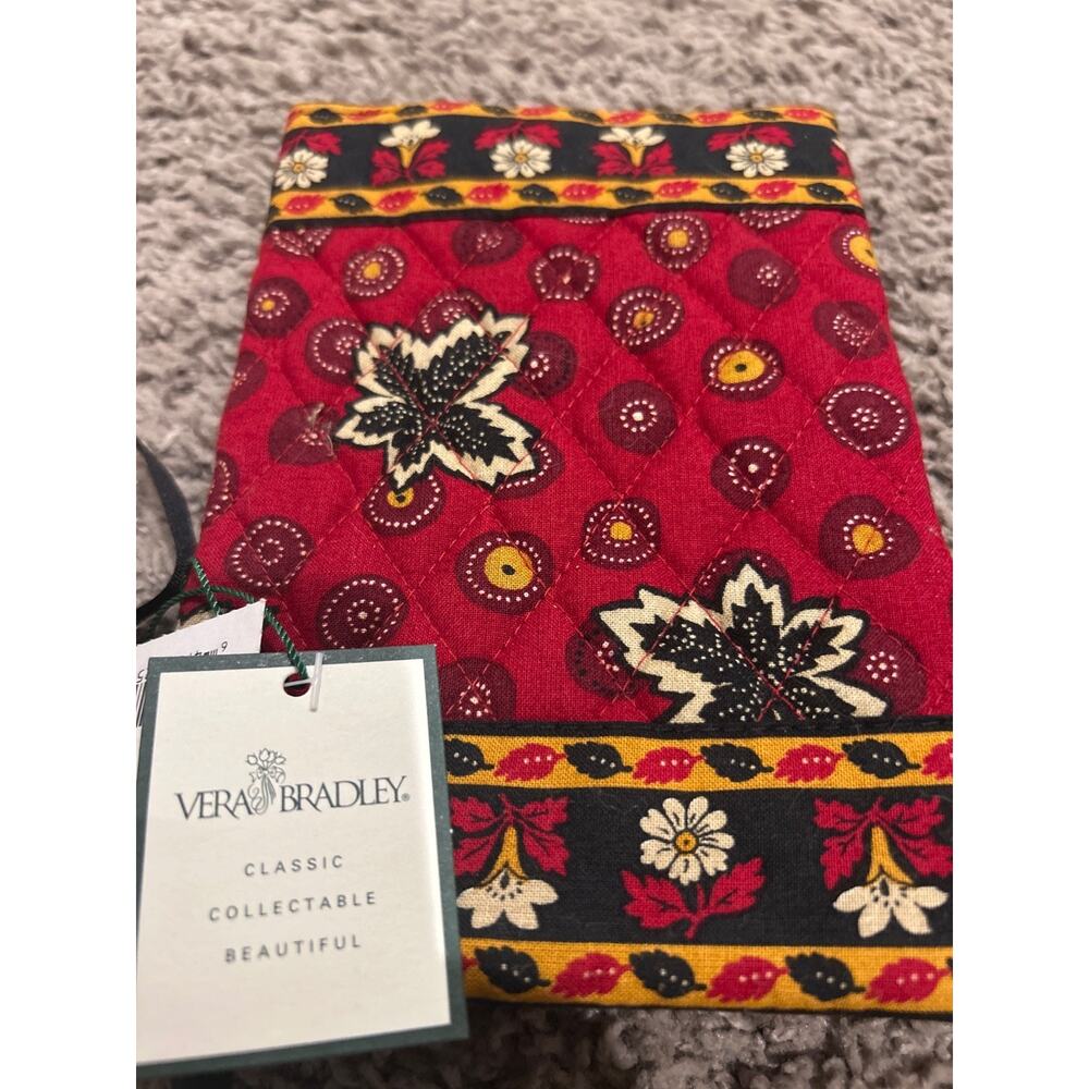 Vera Bradley Book Cover (nwt)